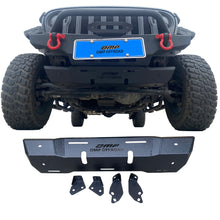 Load image into Gallery viewer, OMP Offroad Aluminum Front Skid Plate Compatible for Jeep Wrangler 2018-2024, Jeep Gladiator - Heavy Duty Gladiator bumper skid plate, Light Weight, Easy Installation