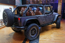 Load image into Gallery viewer, MTNTOPCN Tube Side Step Compatible for  2007-2018 Jeep Wrangler JK & JKU Unlimited 4 Door