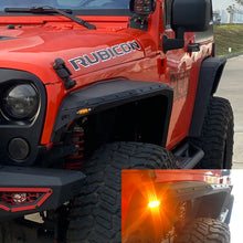 Load image into Gallery viewer, OMP Offroad Blade Concept Design Steel Fender Flares compatible for 2007-2018 Jeep Wrangler - Enhance Your Off-Roading Experience with Superior Style and Durability