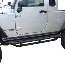 Load image into Gallery viewer, MTNTOPCN Tube Side Step Compatible for  2007-2018 Jeep Wrangler JK & JKU Unlimited 4 Door