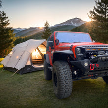 Load image into Gallery viewer, MTNTOPCN Aluminum Fender Flares Front & Rear Compatible for Jeep Wrangler 2007-2018 JK & JKU Unlimited, Revamp Your Jeep: 2007-2018 Jeep Wrangler Fender Flares for Off-Road Adventures