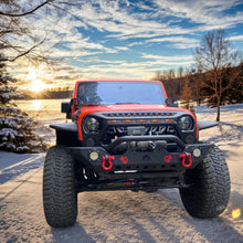 Load image into Gallery viewer, MTNTOPCN Aluminum Fender Flares Front & Rear Compatible for Jeep Wrangler 2007-2018 JK & JKU Unlimited, Revamp Your Jeep: 2007-2018 Jeep Wrangler Fender Flares for Off-Road Adventures