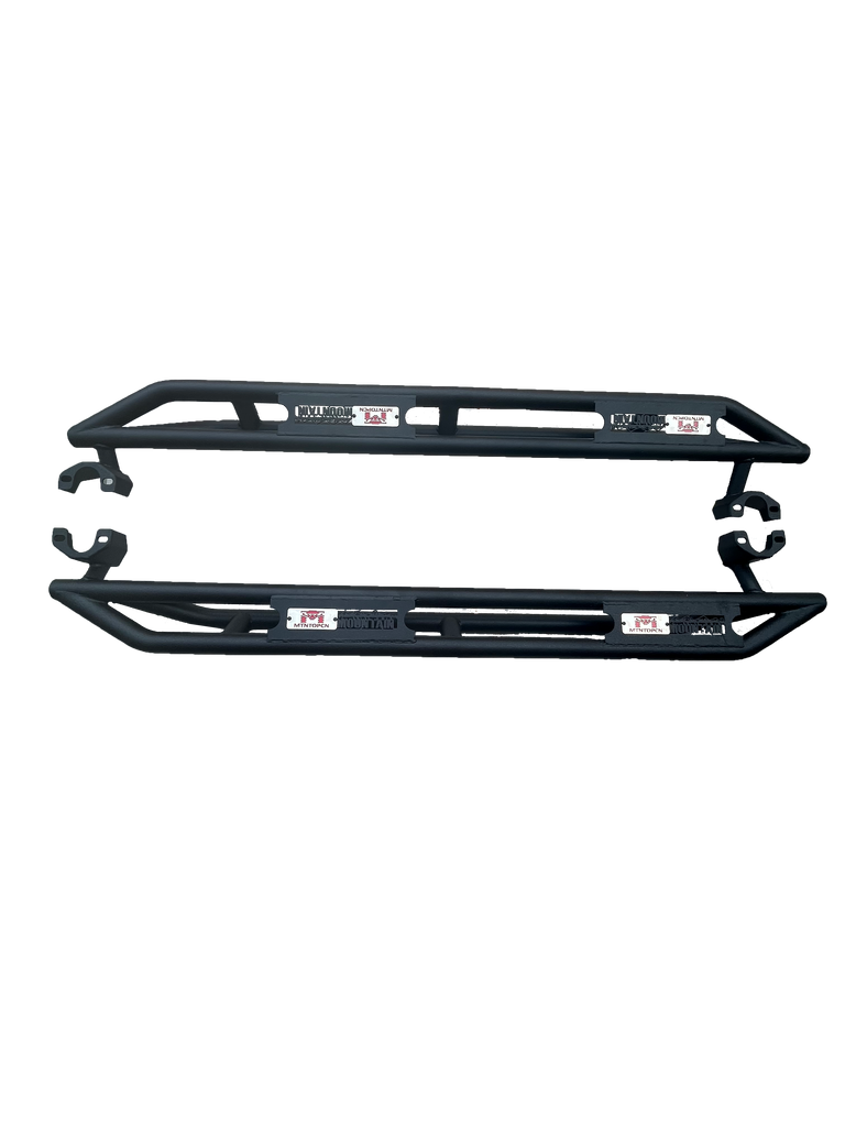MTNTOPCN Tube Side Step Compatible for  2007-2018 Jeep Wrangler JK & JKU Unlimited 4 Door