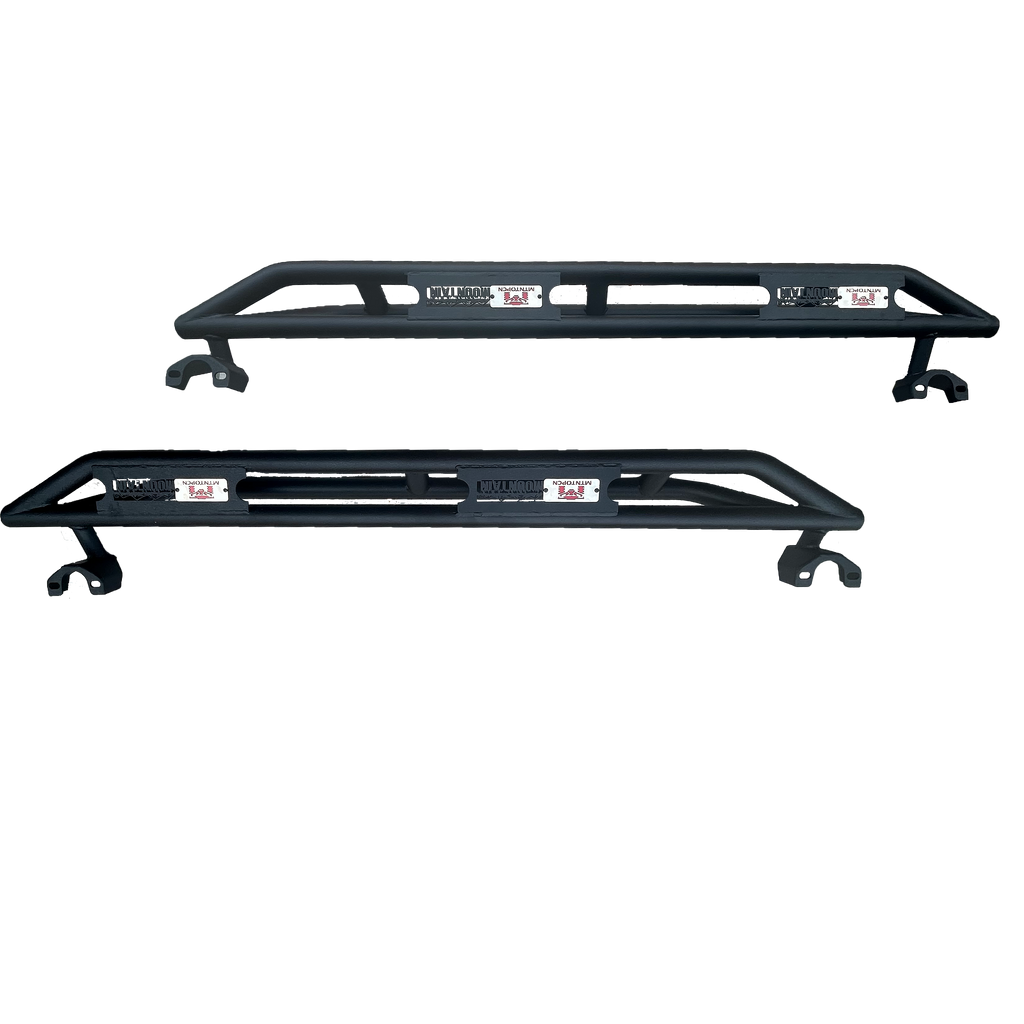 MTNTOPCN Tube Side Step Compatible for  2007-2018 Jeep Wrangler JK & JKU Unlimited 4 Door