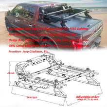 Load image into Gallery viewer, MTNTOPCN Aluminum Machine Gun Design Roll Bar Roof Rack - US Patent, Adjustable, Durable & Versatile for Outdoor Adventures