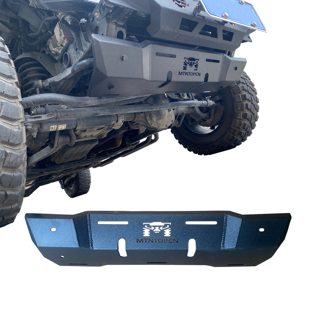 MTNTOPCN Aluminum front skid plates for Jeep Wrangler JL/JLU and Jeep Gladiator