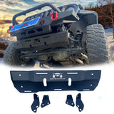 MTNTOPCN Aluminum front skid plates for Jeep Wrangler JL/JLU and Jeep Gladiator