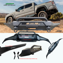 Load image into Gallery viewer, MTNTOPCN Steel Front Bumper with loop Compatible for 2016-2023 Tacoma pick up Truck