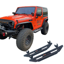 Load image into Gallery viewer, MTNTOPCN Running Boards Nerf Bars 3 Tube Side Step Bar Compatible for 2007-2018 Jeep Wrangler JK JKU 2 Door