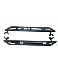 MTNTOPCN Tube Side Step Compatible for  2007-2018 Jeep Wrangler JK & JKU Unlimited 4 Door