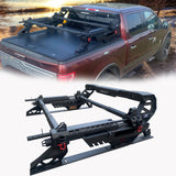 MTNTOPCN Aluminum Machine Gun Design Roll Bar Roof Rack - US Patent, Adjustable, Durable & Versatile for Outdoor Adventures