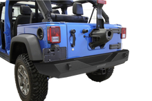Load image into Gallery viewer, MTNTOPCN Off-Road Rear Bumper modification compatible for Jeep Wrangler JK JKU 2007-2018 2Door and 4 Door